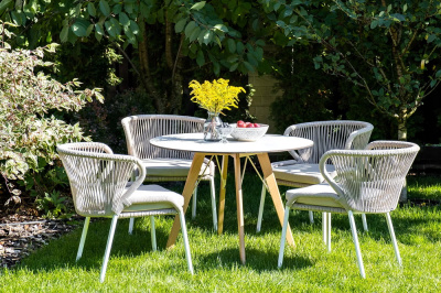 Обеденная группа 4SIS Фоджа Цвет: бежевый Обеденная группа 4SIS Фоджа Цвет: бежевый