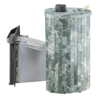 Дровяная печь Ферингер Малютка ПФ в облицовке Змеевик наборный, до 18 м³ Дровяная печь Ферингер Малютка ПФ в облицовке Змеевик наборный, до 18 м³