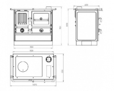 Варочная плита MBS MAGNUM STONE LR