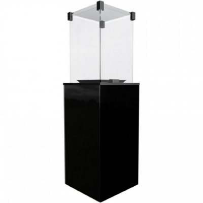 Газовый нагреватель Kratki PATIO G31 37MBAR CZ - черное стекло, с пультом ДУ Газовый нагреватель Kratki PATIO G31 37MBAR CZ - черное стекло, с пультом ДУ