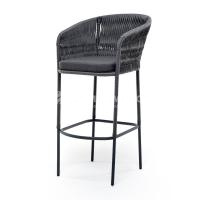 Стул барный 4SIS Бордо Цвет: серый муар, серый, темно-серый