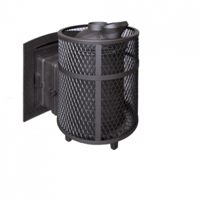 Банная печь Прометалл Атмосфера L с сеткой нержавейкой Банная печь Прометалл Атмосфера L с сеткой нержавейкой