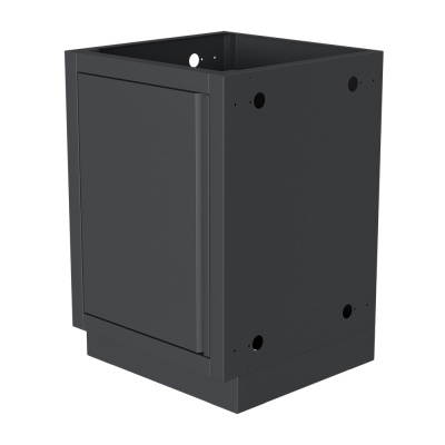 Тумба универсальная с дверцей и полкой 460 Черная Тумба универсальная с дверцей и полкой 460 Черная
