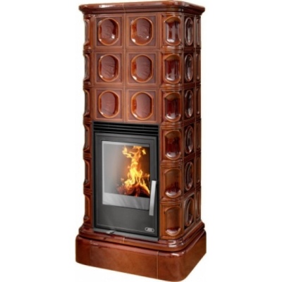 Печь-камин ABX KALEDONIE KPI, с теплообменником (коричневый) Печь-камин ABX KALEDONIE KPI, с теплообменником (коричневый)