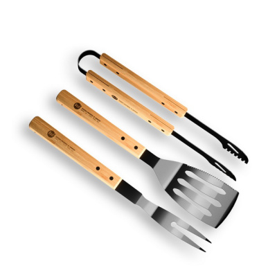 Набор грильмена Red Line 800 Degrees Stainless Steel BBQ Bamboo Tools Set Набор грильмена Red Line 800 Degrees Stainless Steel BBQ Bamboo Tools Set