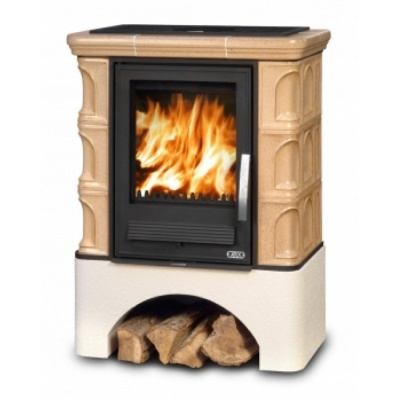 Печь-камин ABX IBERIA KI, с теплообменником, с допуском воздуха (табак) Печь-камин ABX IBERIA KI, с теплообменником, с допуском воздуха (табак)