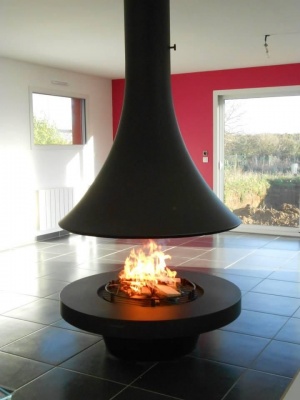 Центральный камин Bordelet Eva 992 Открытый Центральный камин Bordelet Eva 992 Открытый