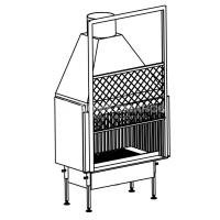 Топка Metalfire Universal MF 800-50 W 1S