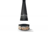 Центральный камин Fireline BLACK Line