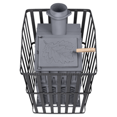 Печь для бани чугунная Гефест Гром 30 (П2) Ураган