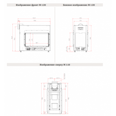 Каминная топка Schmid Lina G TV 87 Каминная топка Schmid Lina G TV 87