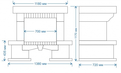 Каминная облицовка Маэстро