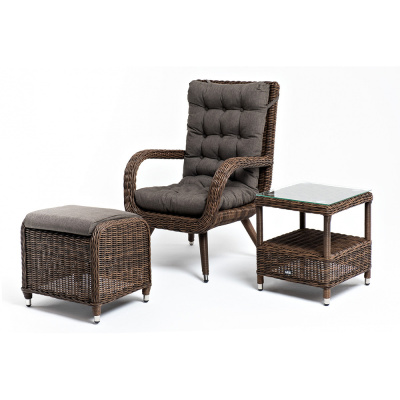 Лаунж-зона 4SIS Толедо Цвет: коричневый Лаунж-зона 4SIS Толедо Цвет: коричневый