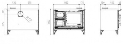 Варочная плита Hergom DEVA 100 N c теплообменником Варочная плита Hergom DEVA 100 N c теплообменником