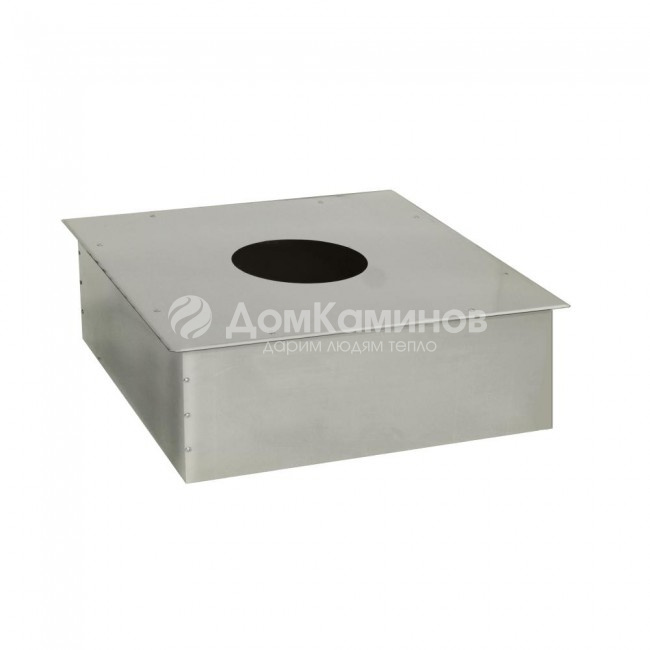 Узел прохода перекрытия Дымок 0.5 мм с изоляцией, d=300 мм