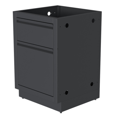 Тумба для мусора Napoleon с держателем бумажных полотенец Черная Тумба для мусора Napoleon с держателем бумажных полотенец Черная