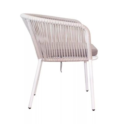 Стул 4SIS Марсель из роупа Цвет: бежевый