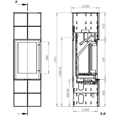 Печь-камин Ember Olja 2G Печь-камин Ember Olja 2G