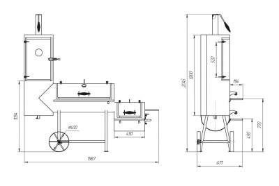 Смокер Fireline Durango Медь