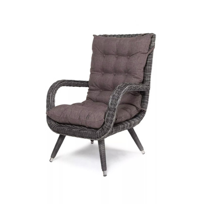 Кресло 4SIS Толедо с подушками Цвет: графит Кресло 4SIS Толедо с подушками Цвет: графит