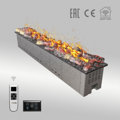 Паровой электрокамин Airtone Vepo 1500 с дровами