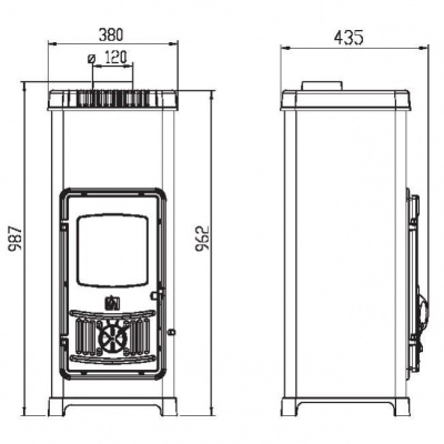 Печь Dora 10 N  Печь Dora 10 N