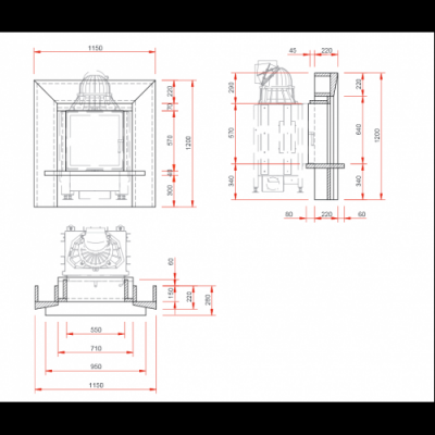 Мраморный камин Schmid N9