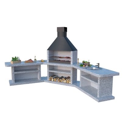 Угловой Барбекю Комплекс Grand