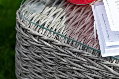 Журнальный столик 4SIS Кальяри (гиацинт) Цвет: серый Журнальный столик 4SIS Кальяри (гиацинт) Цвет: серый