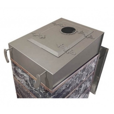 Печь для бани дровяная ИнжКомЦентр ВВД Чародейка Русский пар в змеевике