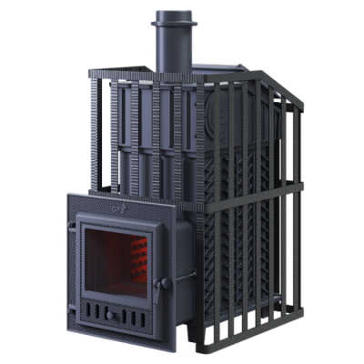 Печь для бани чугунная Гефест GFS-ЗК Ураган 25 (М)