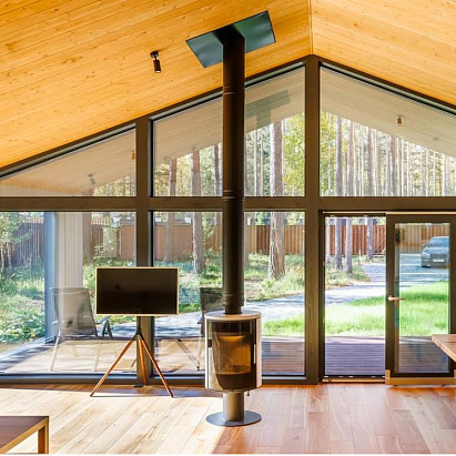 Печь-камин Romotop Laredo T