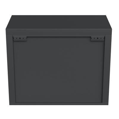 Шкаф настенный c распашными дверями Черный Шкаф настенный c распашными дверями Черный