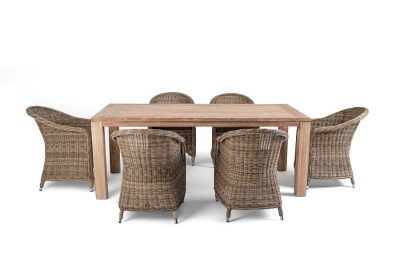 Обеденная группа 4SIS Арбаро С Цвет: соломенный Обеденная группа 4SIS Арбаро С Цвет: соломенный