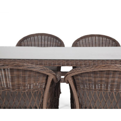 Обеденная группа 4SIS Амароне на 6 персоны Цвет: коричневый