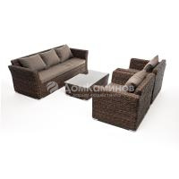 Комплект садовой мебели 4SIS Капучино (гиацинт) Цвет: коричневый