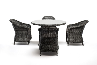 Обеденная группа 4SIS Эспрессо-118 R Цвет: графит Обеденная группа 4SIS Эспрессо-118 R Цвет: графит