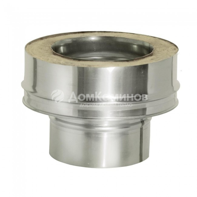 Переходник Дымок 0.8 мм с изоляцией, моно-термо, d=100 мм