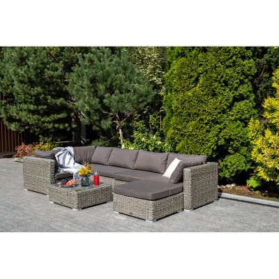 Оттоманка 4SIS Лунго Цвет: графит (гиацинт) Оттоманка 4SIS Лунго Цвет: графит (гиацинт)