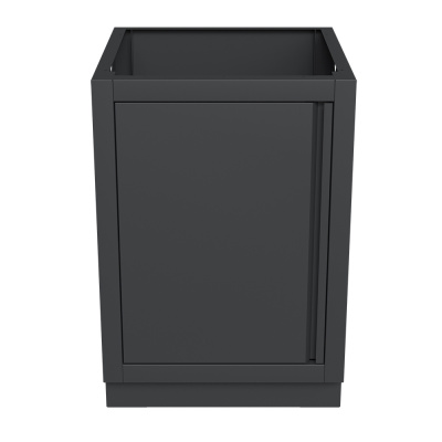 Тумба универсальная с дверцей и полкой 460 Черная Тумба универсальная с дверцей и полкой 460 Черная