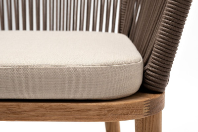 Стул из роупа 4SIS Марсель Цвет: дуб, коричневый, бежевый