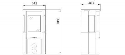 Contura 556T Style талькомагнезит Contura 556T Style талькомагнезит