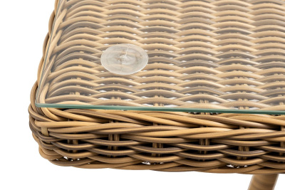 Обеденная группа 4SIS Катания на 6 персон Цвет: соломенный