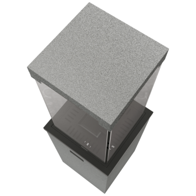 Нагреватель газовый PATIO/LIGHT, сталь, цвет гранит Нагреватель газовый PATIO/LIGHT, сталь, цвет гранит