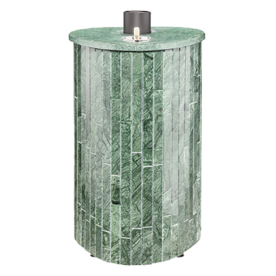 Дровяная печь Ферингер Малютка ПФ в облицовке "Верде Гватемала" наборный, до 18 м³ Дровяная печь Ферингер Малютка ПФ в облицовке "Верде Гватемала" наборный, до 18 м³