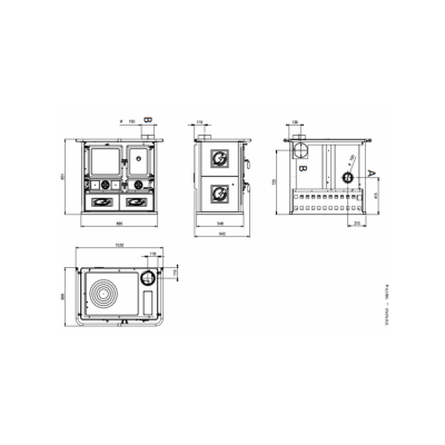Варочная плита LaNordica ROSA REVERSE 