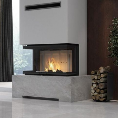 Топка Defro Home Intra ME C G, 13 кВт, 1009/549/393мм, трехсторонний, гильотина