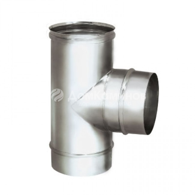Тройник 90° на расш. Вулкан TRHR d180 зерк.