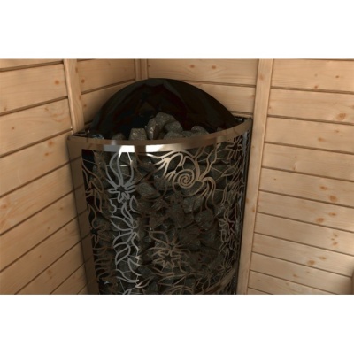 Электрическая печь SAWO DRAGONFIRE Heater King DRFT6-90NS-CNR-P-C (9 кВт, выносной пульт, угловая, нержавейка) Электрическая печь SAWO DRAGONFIRE Heater King DRFT6-90NS-CNR-P-C (9 кВт, выносной пульт, угловая, нержавейка)