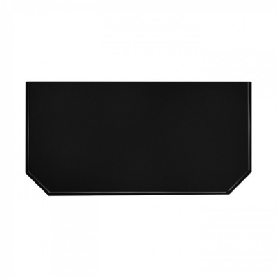 Предтопочный лист Вулкан VPL064-R9005, 400х600, черный